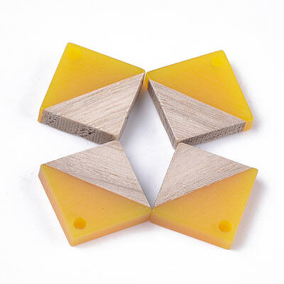 Resin & Wood Pendants