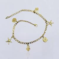 Fashion Anklet - Gold Plated 14k for Daily Use