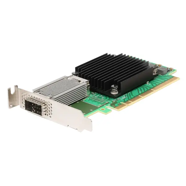 NVIDIA Mellanox 900-9X5AD-0016-ST0 | ConnectX-5 VPI EDR InfiniBand 1-Port 100GbE QSFP28 PCI Express 3.0 x16 Low Profile Netwo...