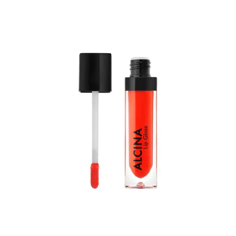 Alcina Intensely colored lip gloss - Shade: Glossy red