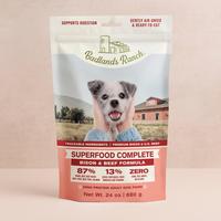 Beef & Bison Superfood Complete, Air-Dried Adult Dog Food - High Protein, Zero Fillers, Superfood Nutrition by Katherine Heig...