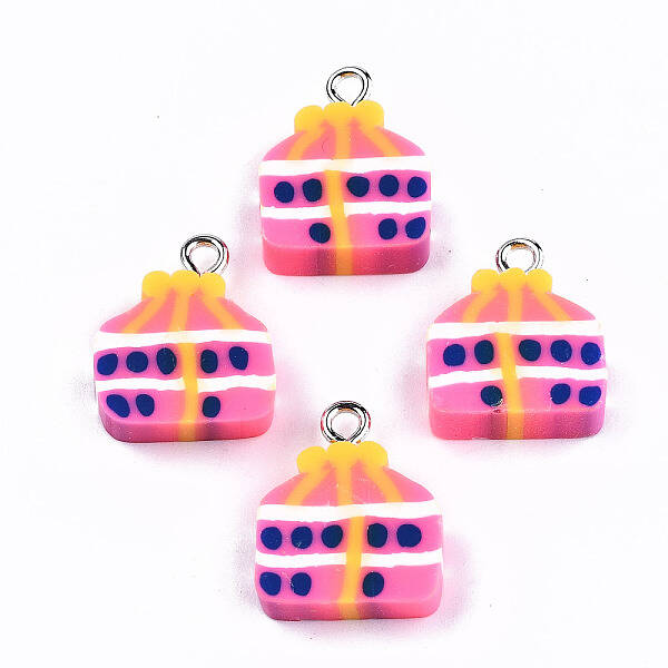 Handmade Polymer Clay Pendants