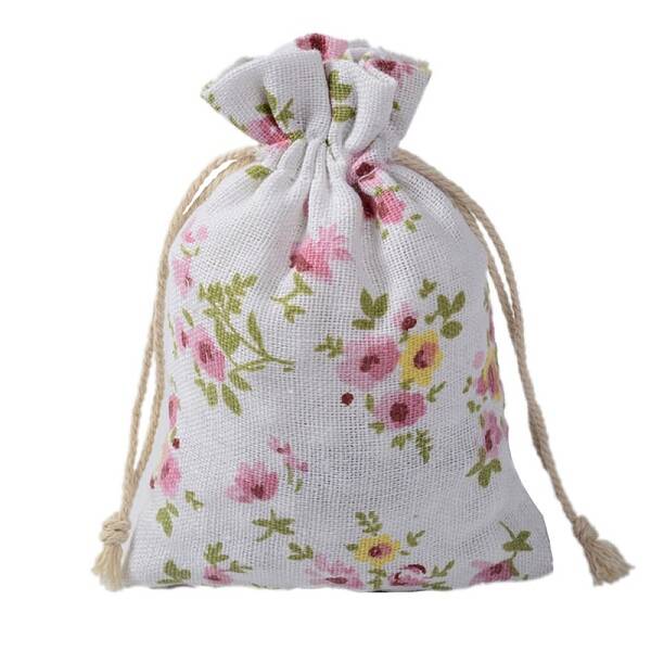 Cotton Cloth Packing Pouches Drawstring Bags