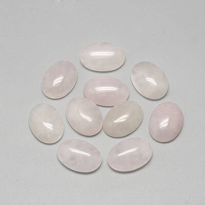 Natural Rose Quartz Cabochons