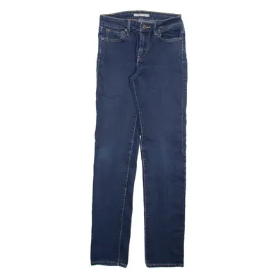 LEVI'S 712 Womens Jeans Blue Slim Skinny W25 L32