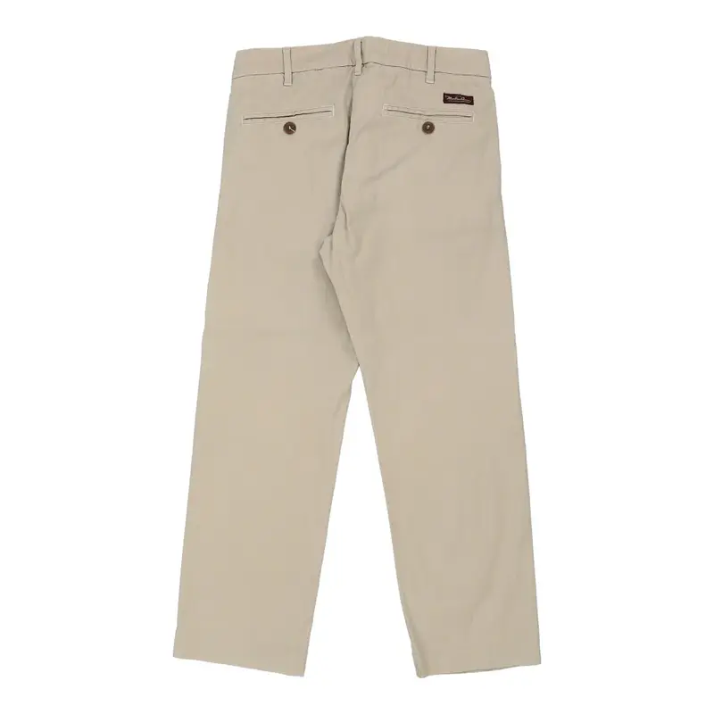 Marlboro Classics Trousers - 30W 27L Beige Cotton