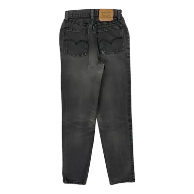 Levis Jeans - 26W UK 6 Black Cotton