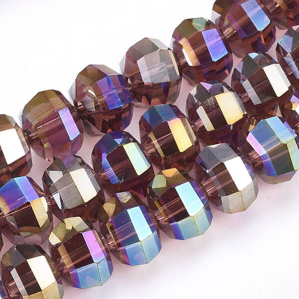 Electroplate Glass Beads Strands