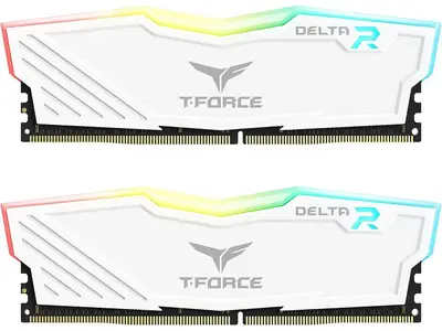 Team T-Force Delta RGB 16GB (2 x 8GB) 288-Pin PC RAM DDR4 3200 (PC4 25600) Desktop Memory Model TF4D416G3200HC16FDC01