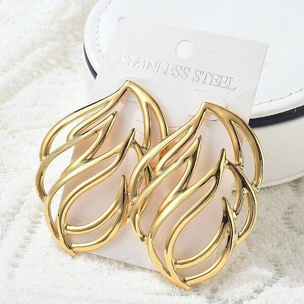 304 Stainless Steel Stud Earrings