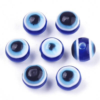 Evil Eye Resin Beads