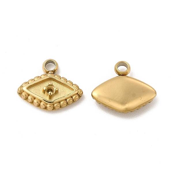 Ion Plating(IP) 304 Stainless Steel Pendant Rhinestone Settings