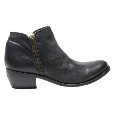 LIBERTY BLACK Ankle Boots Black Leather Mens UK 10