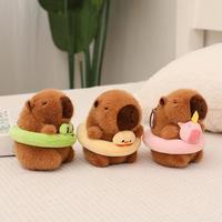 Cute Capybara Plush Toy, Soft Stuffed Capybara Dolls, Plush Toys, Kawaii Plushie for Children Birthday Gift, Stuffed Animal