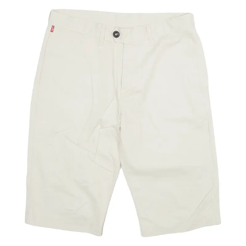 LEVI'S Womens Workwear Shorts Beige M W34