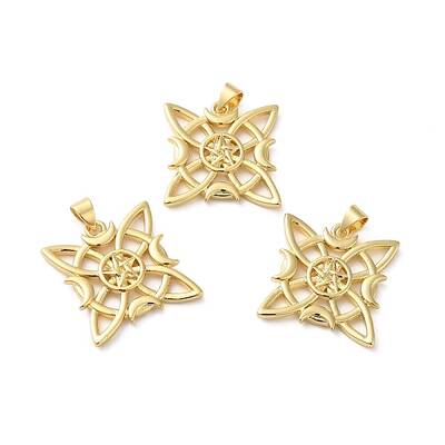 Rack Plating Brass Pendants