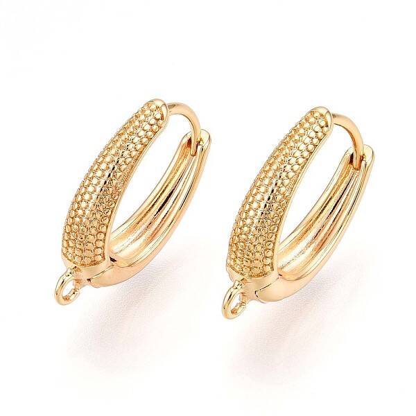 Brass Hoop Earring Finding