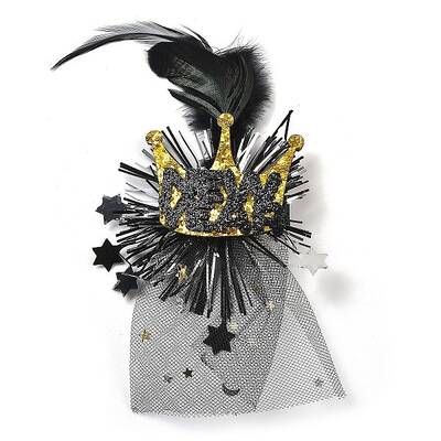 New Year's party Iron Hair Clip