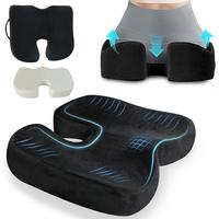 Enhanced seat cushion Non-slip memory foam Breathable For office workers & drivers For car airplane bleacher gift outdoorfun
