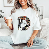 Michael Jackson Album Timeline Shirt Sweatshirt - Retro Music Graphic Tee For Fans With Iconic Records Design Unique Circular...