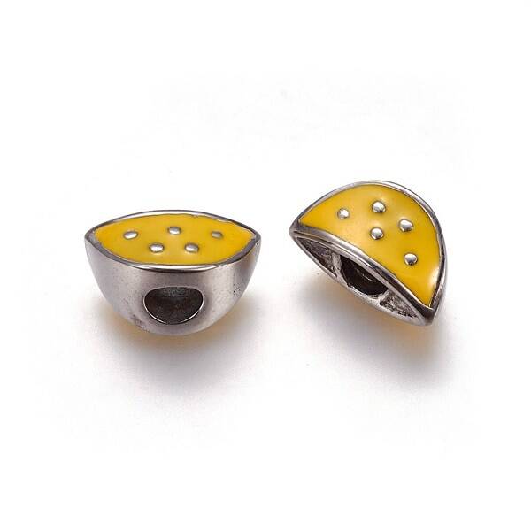 304 Stainless Steel European Beads