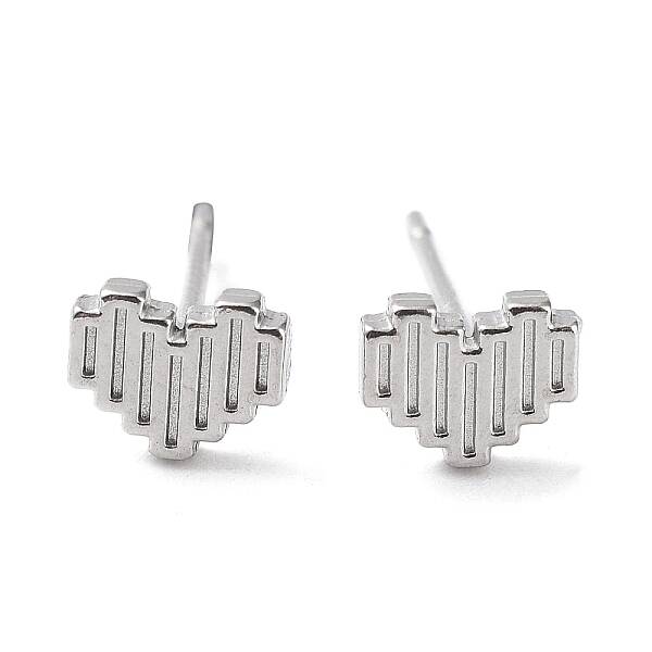 Non-Tarnish 304 Stainless Steel Stud Earrings