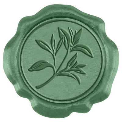 50Pcs Adhesive Wax Seal Stickers