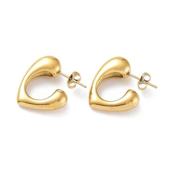 304 Stainless Steel Stud Earrings