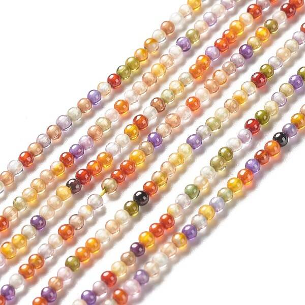 Cubic Zirconia Bead Strands
