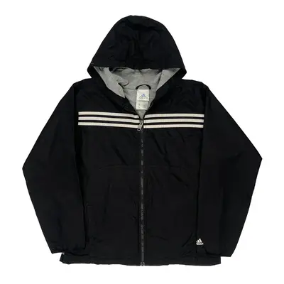 Adidas Jacket - Medium Black Polyester
