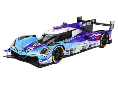 Acura ARX-06 GTP #60 Tom Blomqvist - Colin Braun - Scott Dixon Acura Meyer Shank Racing with Curb-Agajanian IMSA 12 Hours ...