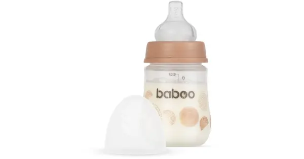 Baboo Anti-colic baby bottle anti-colic for newborns Au Naturale, 0 m+ 180 ml