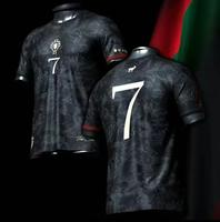 Premium C. R7 Football Jersey, Portugal Flag, Greatest OfAll TimeGOAT, Perfectly Detailed, The Siu Football Jersey-The Siu Ki...