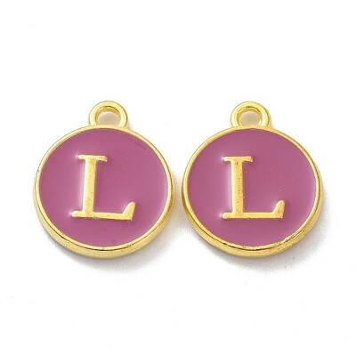 Golden Plated Alloy Enamel Charms