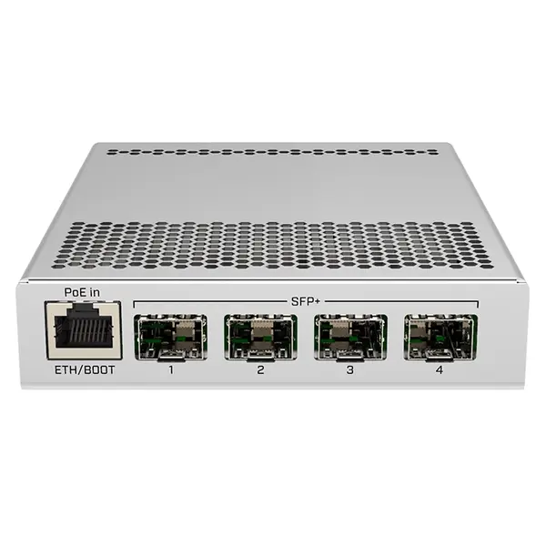 Mikrotik CRS305-1G-4S+IN | 4x SFP+ 10Gbps and 1x Gigabit Ethernet Port Desktop Switch