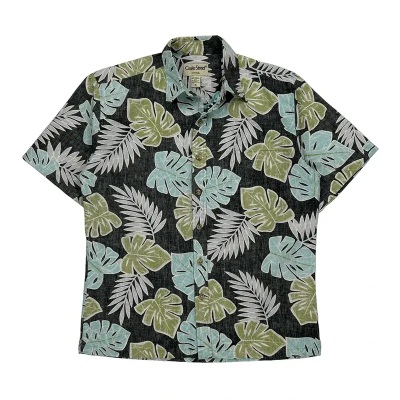 Cooke Street Hawaiian Shirt - Small Multicoloured Cotton