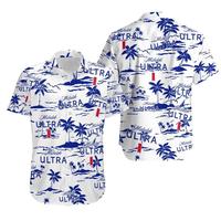 Michelob Ultra Hawaiian Beach Pattern Shirt, Hawaii beer Loves Shirt, Gift For Friend, Gift For Him, Gift For Her