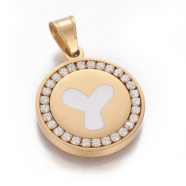 304 Stainless Steel Enamel Pendants
