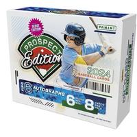768 BASEBALL Break - 2024 Panini Prospect Edition HOBBY BOX (6 AUTOGRAPHS!)
