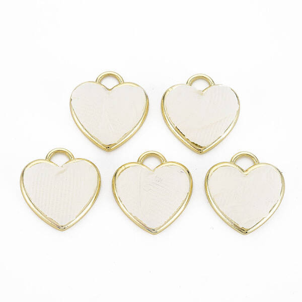 Light Gold Plated Alloy Pendants