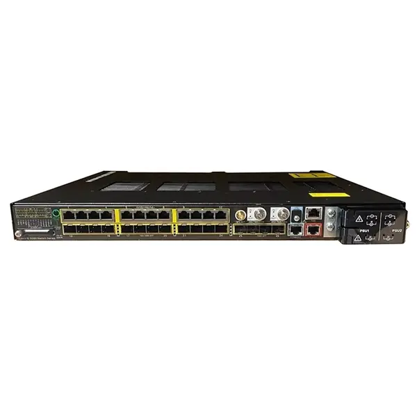 Cisco IE-5000-12S12P-10G | 5000 12 x Ports PoE+ 10/100/1000Base-T + 12 x Ports 1000Base-X + 4 x SFP+ Ports 10GBase-X Layer 3 ...