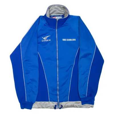 LEGEA Mens Track Jacket Blue L