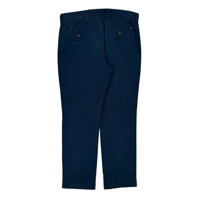 Tailored Fit Tommy Hilfiger Chinos - 36W 30L Navy Cotton Blend