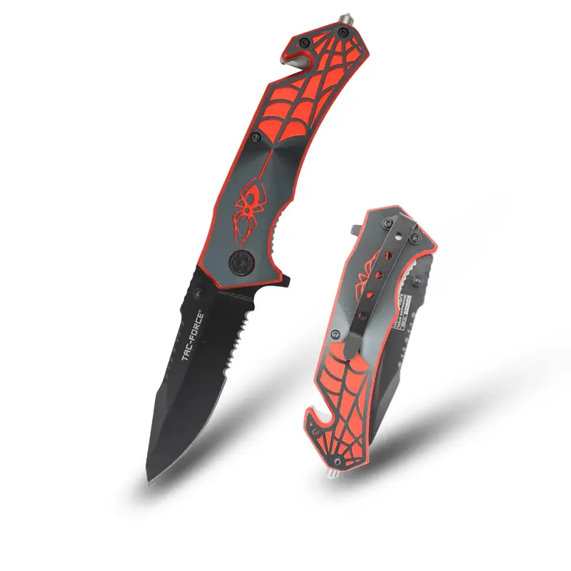Tac Force Spider Man Rescue Pocket Folding Knife TF-553 3.25\