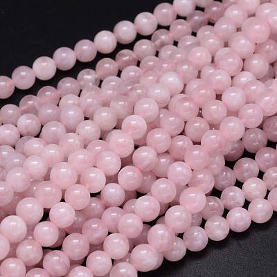 Natural Madagascar Rose Quartz  Beads Strands