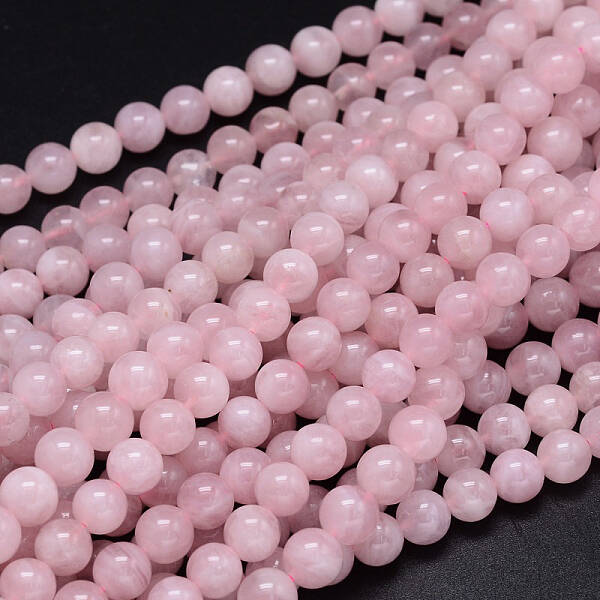 Natural Madagascar Rose Quartz  Beads Strands