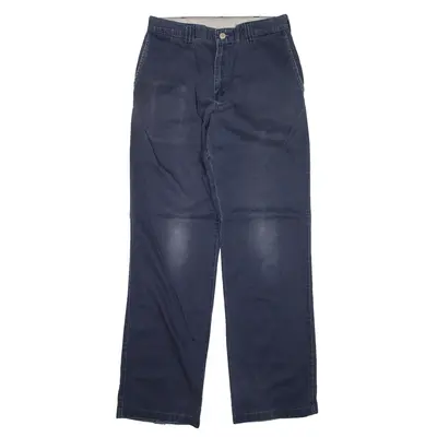 DICKIES Workwear Trousers Blue Relaxed Straight Womens W29 L32