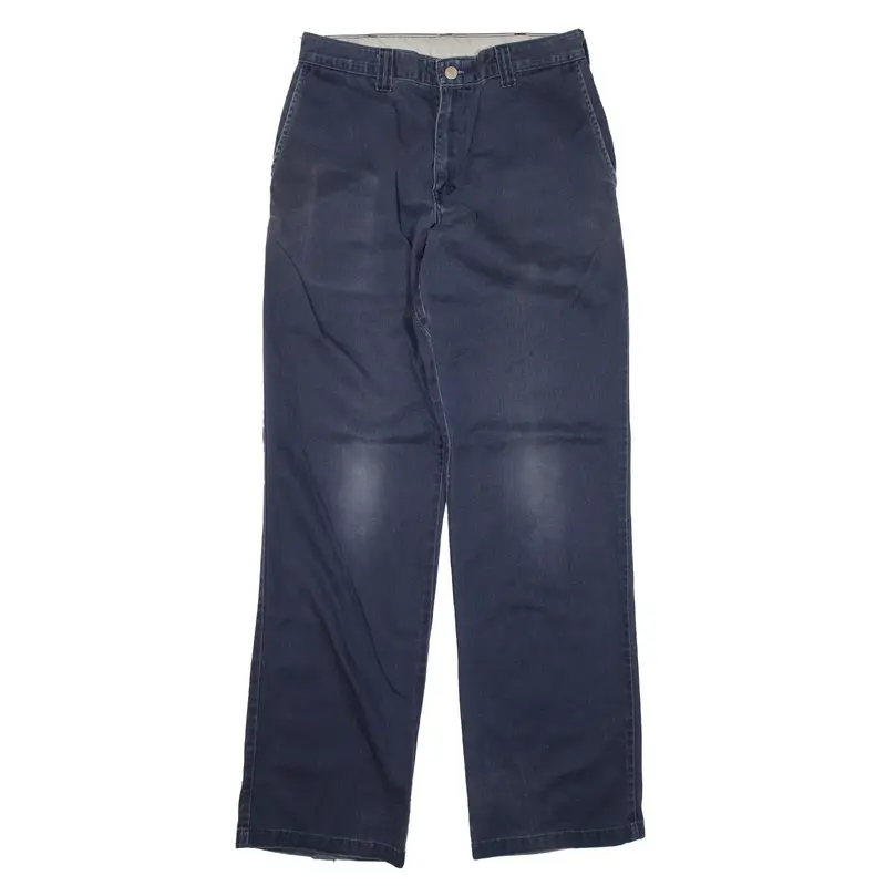 DICKIES Workwear Trousers Blue Relaxed Straight Womens W29 L32