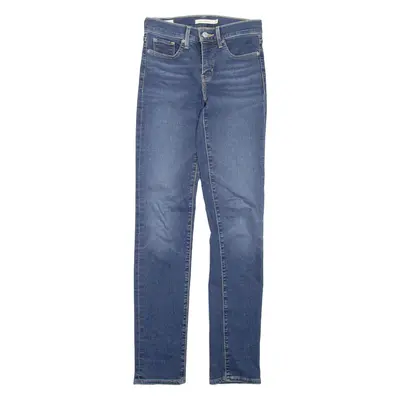 LEVI'S 312 Shaping Womens Jeans Blue Slim Straight W24 L32