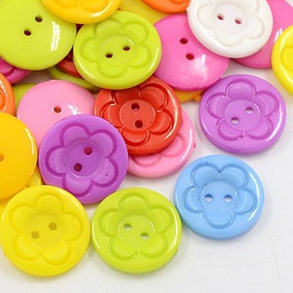Acrylic Sewing Buttons for Clothes Design